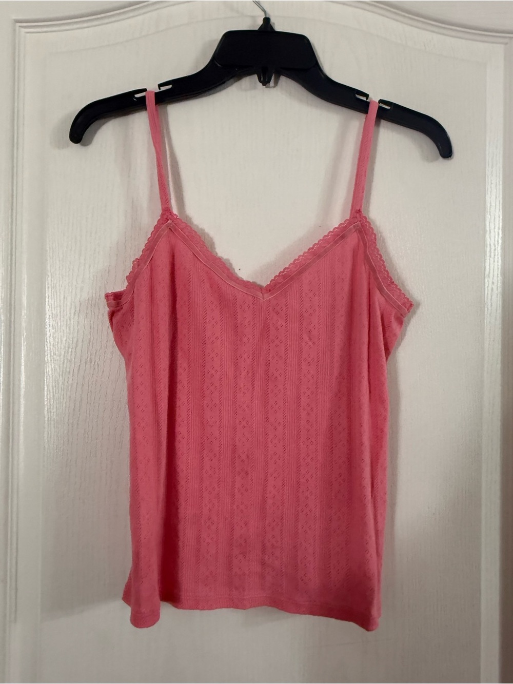 Talbots Women’s Pink Y2K Boho Tank Top Sz L. SP-61